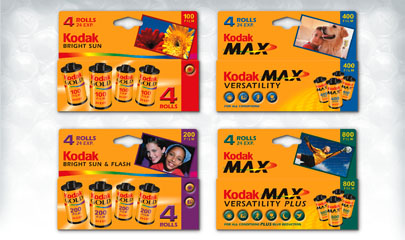 Kodak 35mm Color Print Film - Packaging