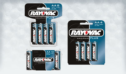 Rayovac Batteries - Packaging