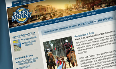 Rocky Mount Travel & Tourism - Website